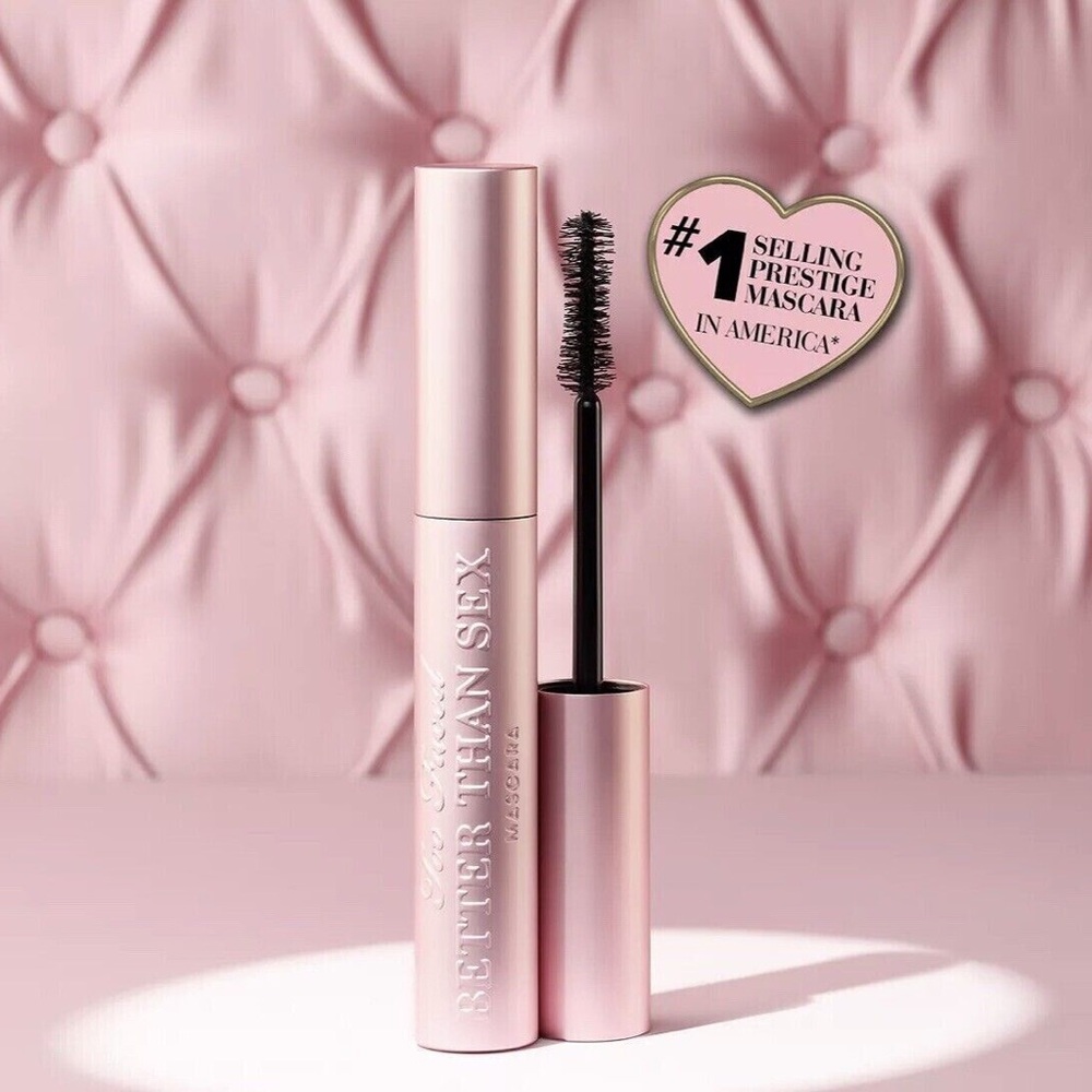 BNIB Too Faced Better Than S*x Mascara